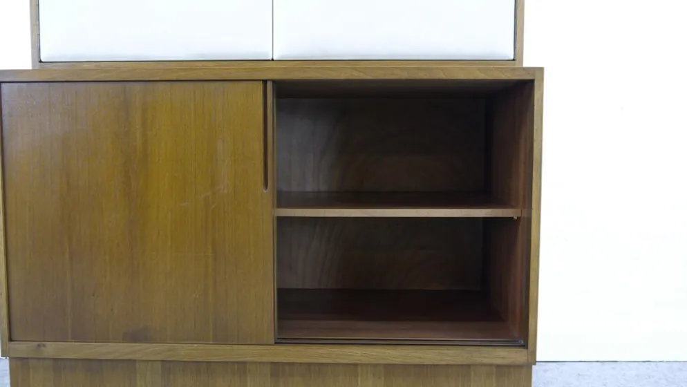 Sideboard-Highboard with Bar de Franz Ehrlich pour DW Hellerau, Bauhaus