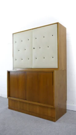Sideboard-Highboard with Bar de Franz Ehrlich pour DW Hellerau, Bauhaus