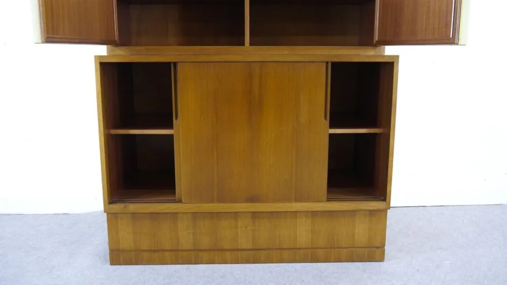 Sideboard-Highboard with Bar de Franz Ehrlich pour DW Hellerau, Bauhaus