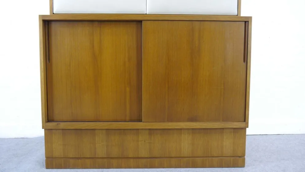 Sideboard-Highboard with Bar de Franz Ehrlich pour DW Hellerau, Bauhaus