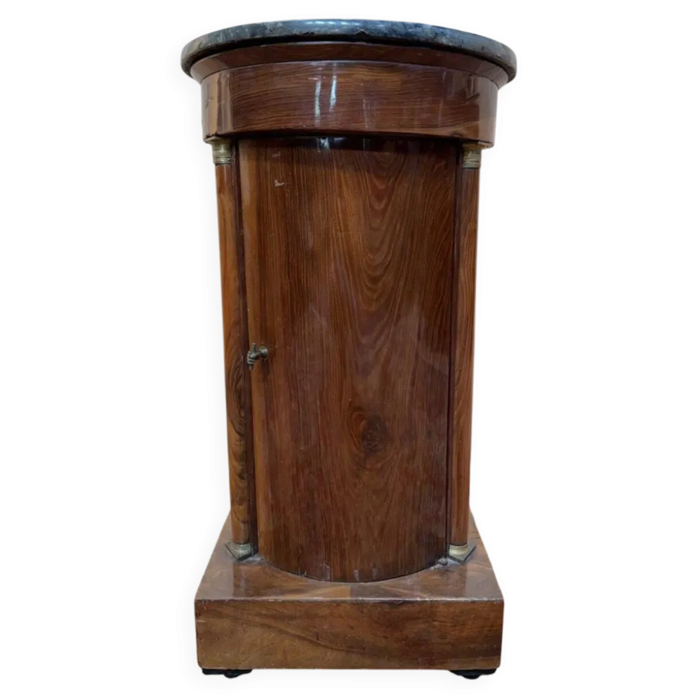 Somno à colonnes détachées – Époque Empire – Marbre et Laiton doré