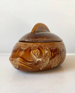 Soupiere poisson Sarrguemines