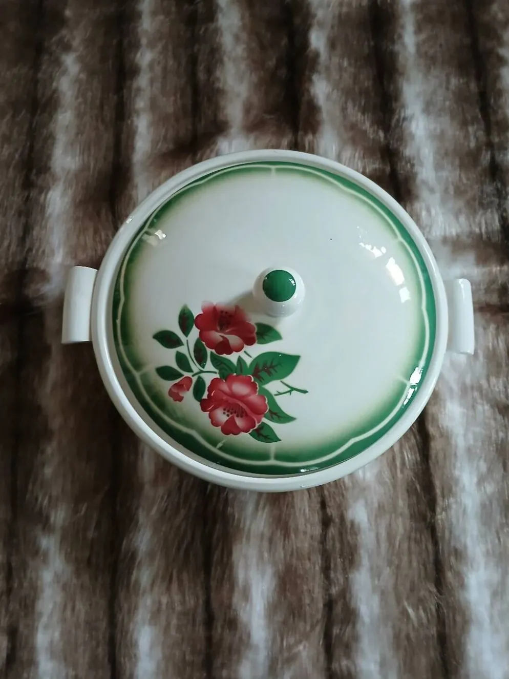 Soupière ancienne Digoin et Sarreguemines