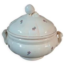 Soupière ancienne Digoin et Sarreguemines
