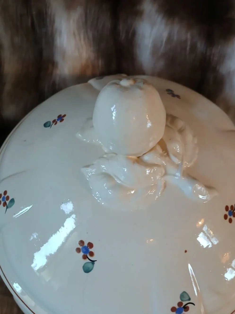 Soupière ancienne Digoin et Sarreguemines