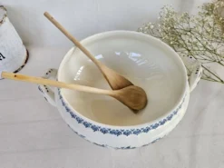 Soupière ancienne en terre de fer HB&Cie Choisy le Roi