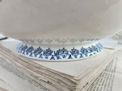 Soupière ancienne en terre de fer HB&Cie Choisy le Roi