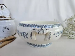 Soupière ancienne en terre de fer HB&Cie Choisy le Roi