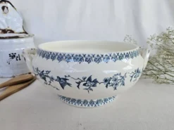 Soupière ancienne en terre de fer HB&Cie Choisy le Roi