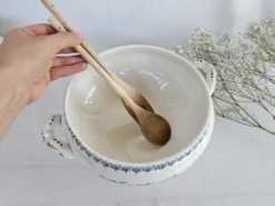 Soupière ancienne en terre de fer HB&Cie Choisy le Roi