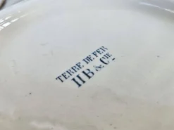 Soupière ancienne en terre de fer HB&Cie Choisy le Roi