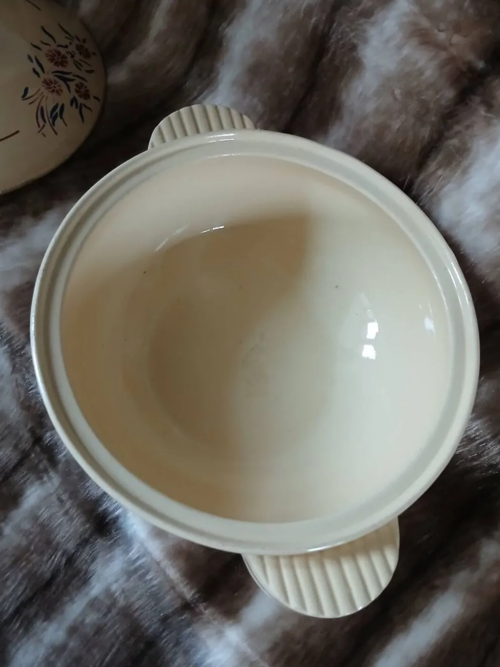 Soupière ancienne "Francine " de Badonviller