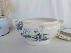 Soupière ancienne gien modèle iris