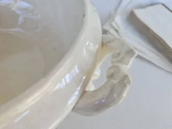 Soupière ancienne gien modèle iris