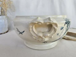 Soupière ancienne gien modèle iris