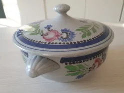 Soupière ancienne Sarreguemines