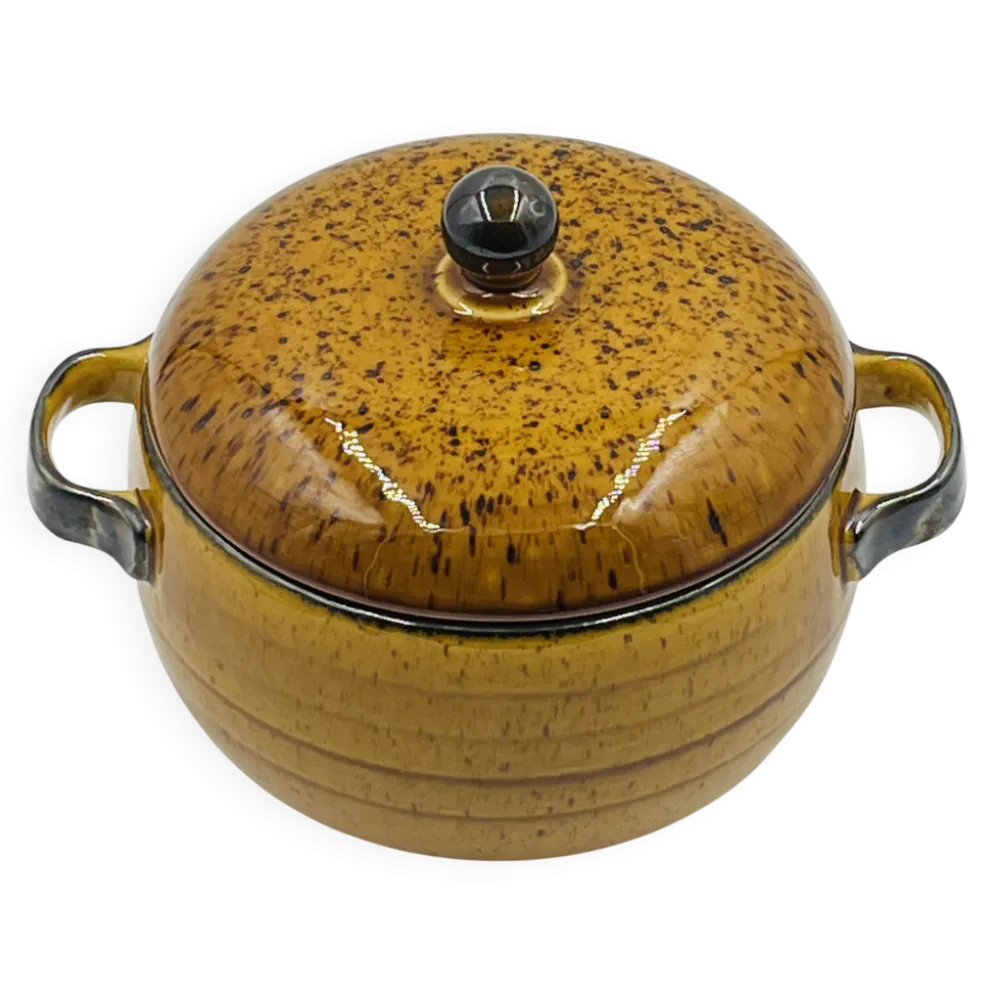 Soupière Boch La Louvière décor Palma céramique vintage