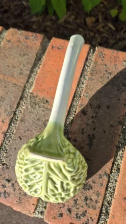 soupière chou vert avec louche
