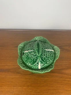 Soupière chou vert en céramique, 1970/80