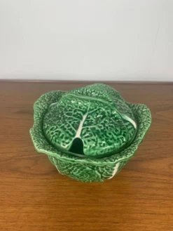 Soupière chou vert en céramique, 1970/80