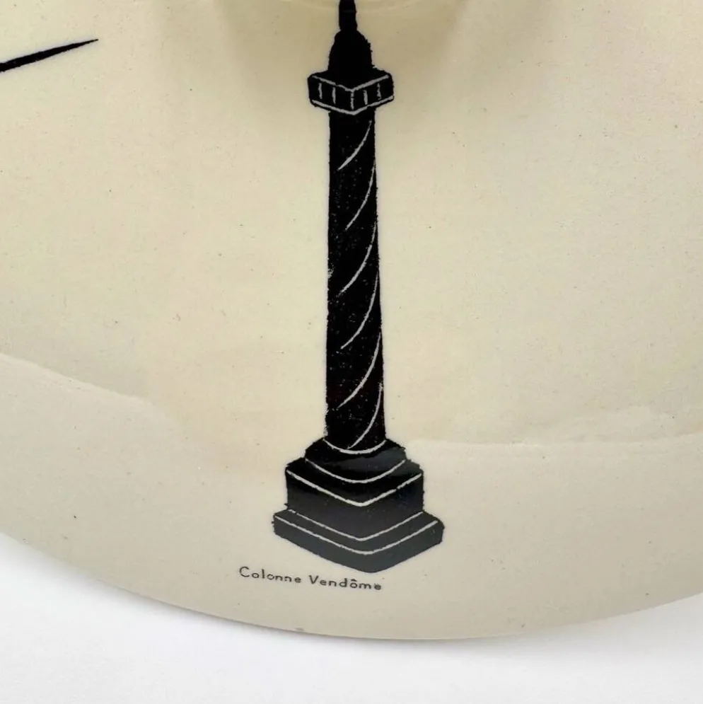 Soupière Colette Gueden Primavera Monuments de Paris, années 30