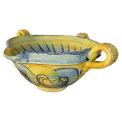 Soupière / Céramique vintage Vallauris – Jean-François Daniel – État