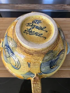 ​Soupière / Céramique vintage Vallauris – Jean-François Daniel – État