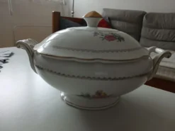 Soupière Digoin et Sarreguemines