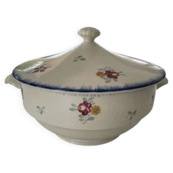 Soupière Digoin Sarreguemines modèle Dannemarie,années 1950