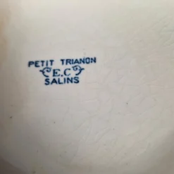 Soupière EC Salins Modèle Trianon en faïence