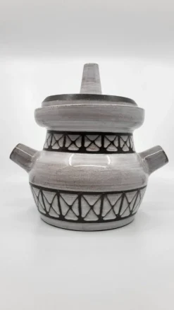 Soupière Emille Masson en Grès émaillé France Design 1950
