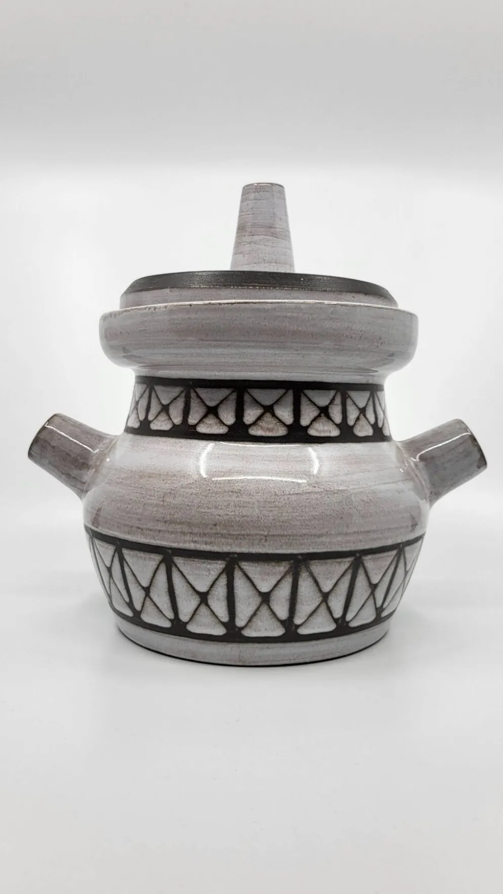 Soupière Emille Masson en Grès émaillé France Design 1950