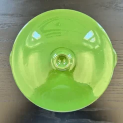 Soupière en céramique verte