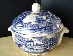 Soupière en faïence de Lunéville Modèle