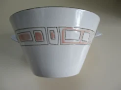 Soupière en grès de Niderviller Modèle Maille -vintage