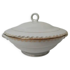 Soupière en porcelaine de Limoges