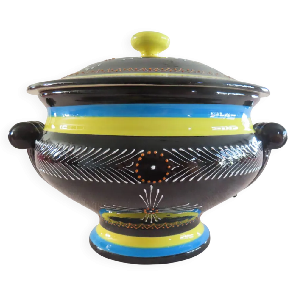 Soupière en porcelaine HENRIOT