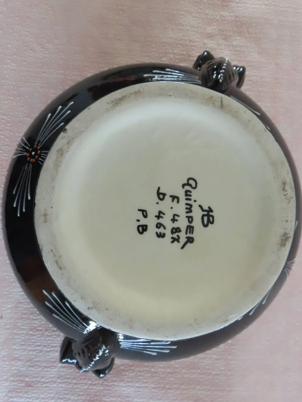 Soupière en porcelaine HENRIOT