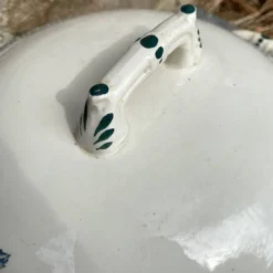 Soupière en terre de fer Ets Debray service Guadeloupe
