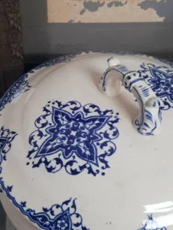 Soupière en terre de fer XIXème