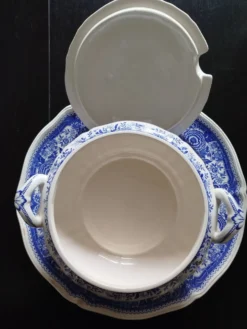 Soupière et plat Villeroy et boch porcelaine édition Burgenland