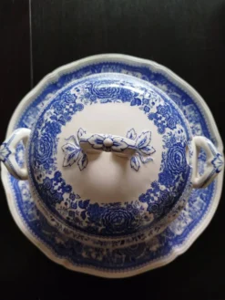 Soupière et plat Villeroy et boch porcelaine édition Burgenland