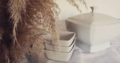 Soupière et ramequins