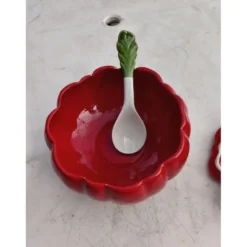 Soupière faïence tomate