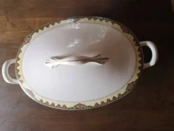 Soupière Faïence Vintage