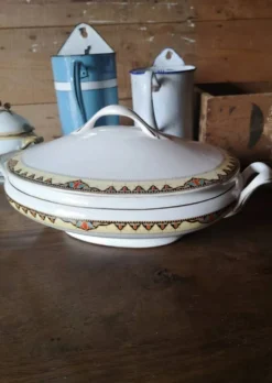 Soupière Faïence Vintage