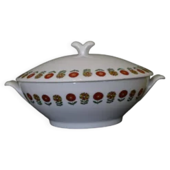 soupière à fleurs