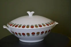 soupière à fleurs