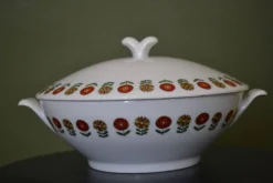 soupière à fleurs