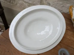 Soupière Flory Boch Frères La Louvière - style terre de fer - déco vintage